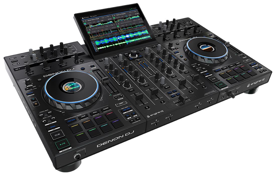 DENON DJ Prime 4+ : Avis, test, prix et guide d'achat du contrôleur DJ autonome ultime avec Stems Split !